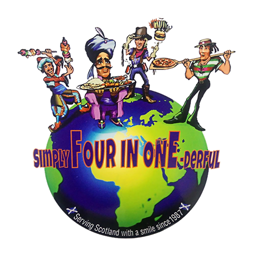 Four in One Bathgate logo.